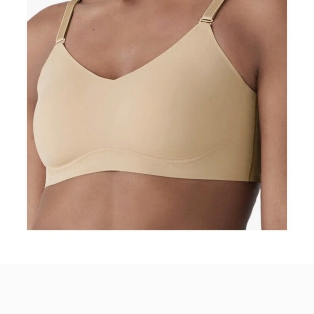 True & Co Womens True Body Lift Triangle Back Closure Bra, Large Msrp$64